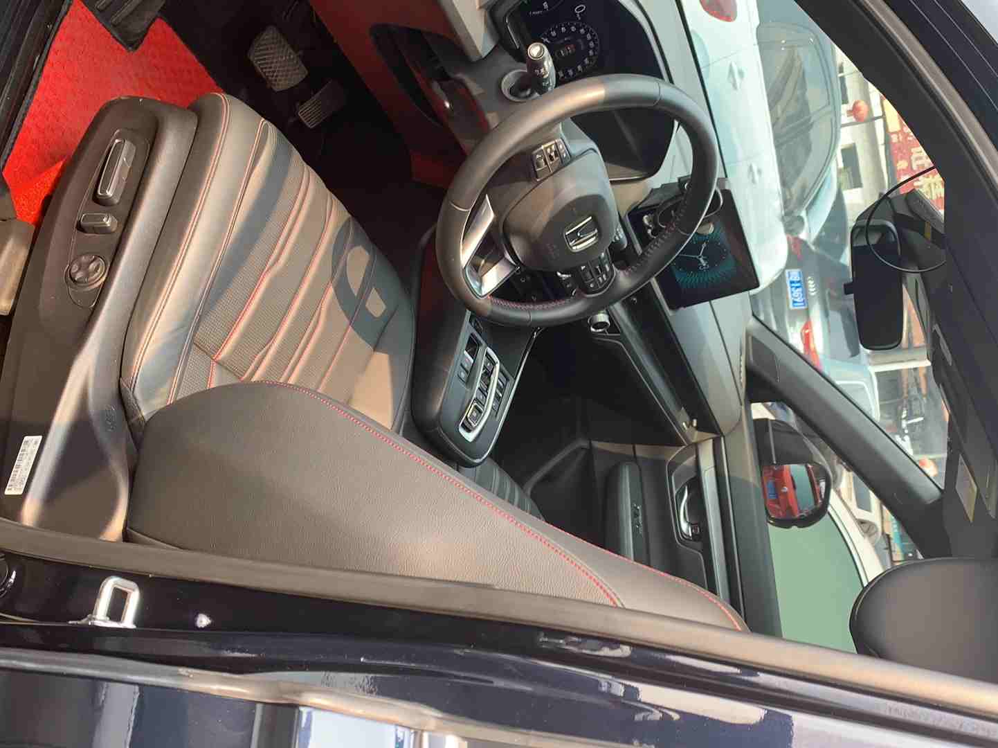 车辆左侧前座椅状态展示