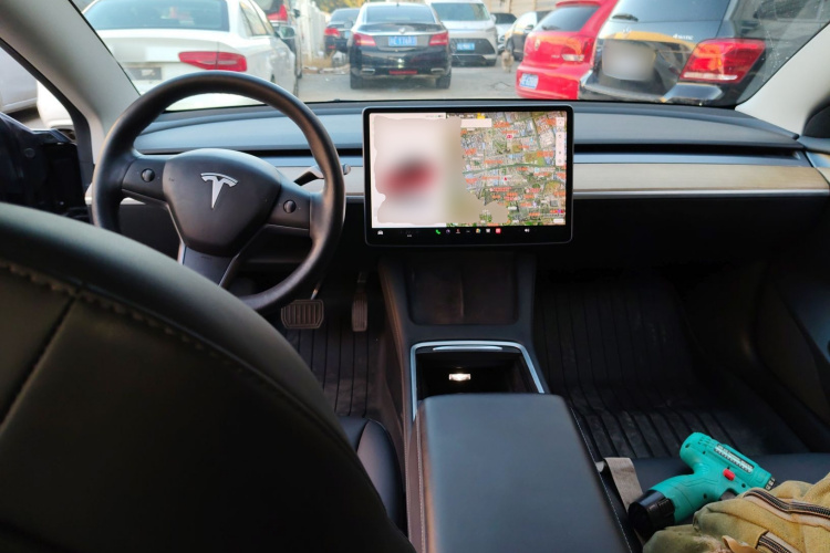 特斯拉 Model 3 2021款 标准续航后驱升级版 3D6中控内饰7002