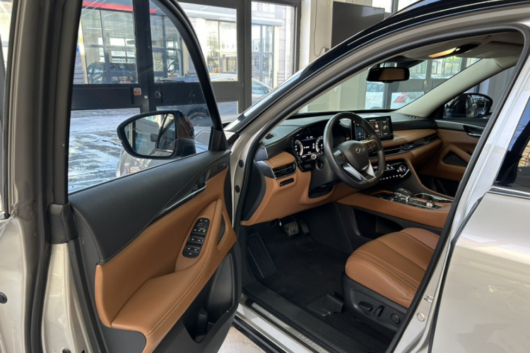 英菲尼迪QX60 2022款 2.0T 四驱卓越版中控内饰7001