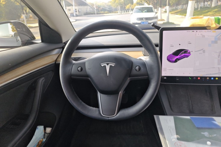 特斯拉 Model 3 2021款 标准续航后驱升级版 3D6中控内饰13