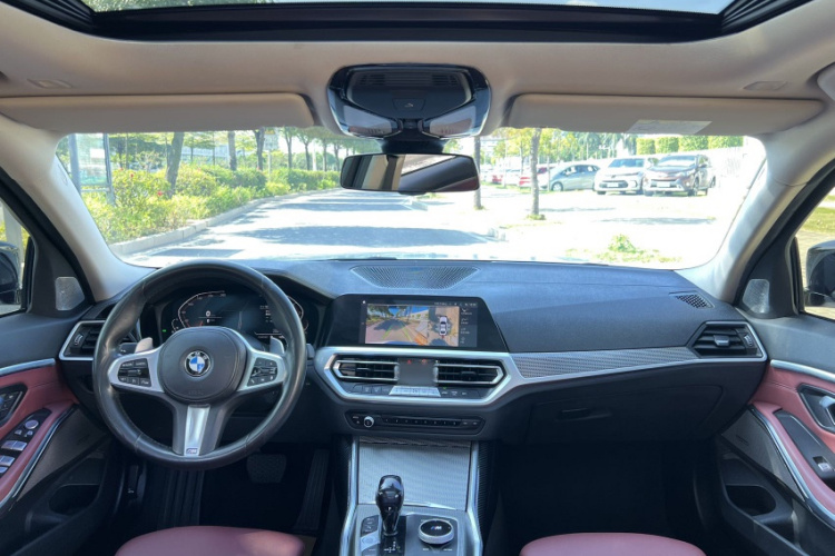 宝马3系 2021款 改款 325Li M运动曜夜套装中控内饰7002