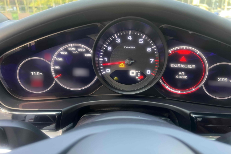 保时捷 2023款 改款 Panamera 2.9T 铂金版中控内饰7006