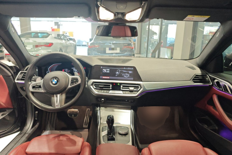 宝马4系 2021款 425i M运动曜夜版中控内饰7002