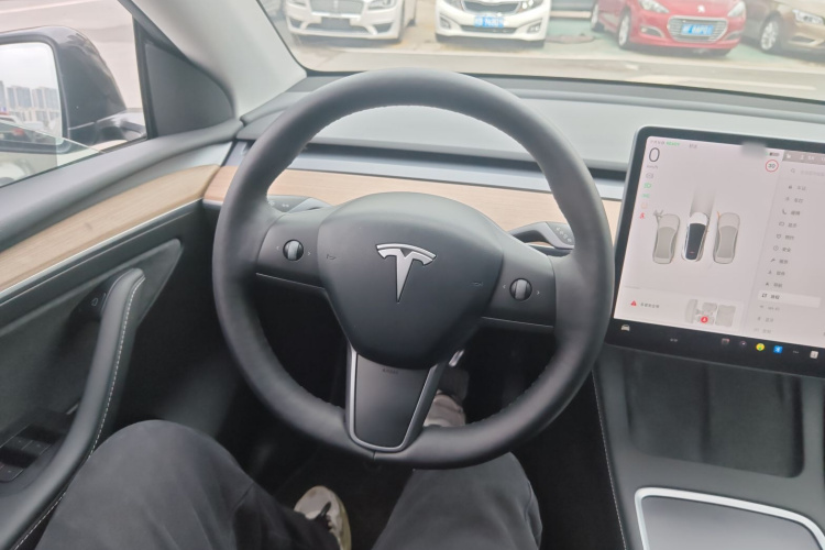 特斯拉 Model Y 2021款 长续航全轮驱动版中控内饰13