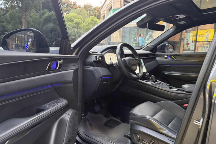 领克01 EM-P 2023款 1.5TD EM-P PM中控内饰7003