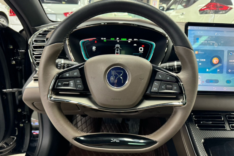 比亚迪 汉 2021款 EV 标准续航版豪华型中控内饰7004