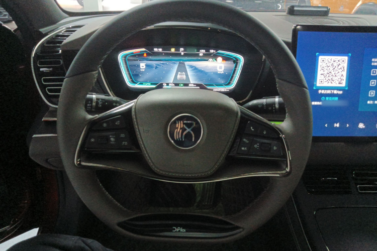 比亚迪 汉 2020款 EV 四驱高性能版旗舰型中控内饰13
