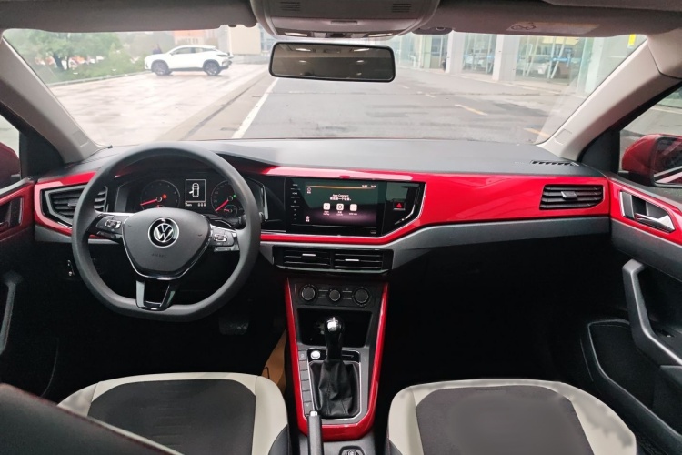 大众 Polo 2021款 Plus 1.5L 自动炫彩科技版中控内饰7002