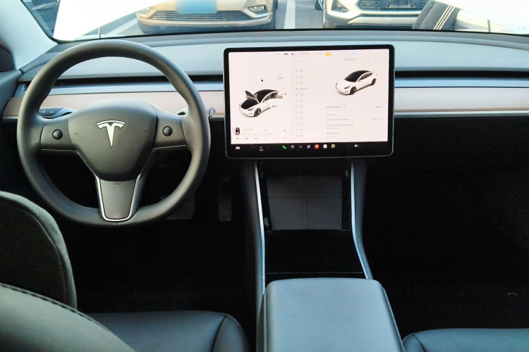 特斯拉 Model 3 2020款 改款 标准续航后驱升级版中控内饰12