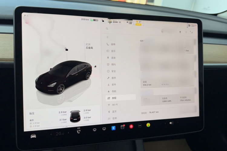 特斯拉 Model 3 2022款 后轮驱动版局部细节14