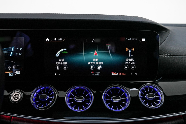 奔驰 2020款 AMG GT 50 四门跑车中控内饰7003