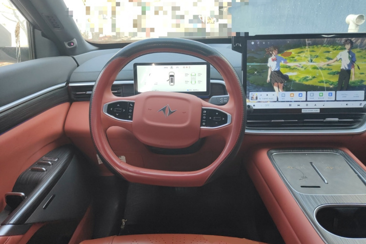 东风奕派 eπ008 2024款 636Max纯电版 6座中控内饰13