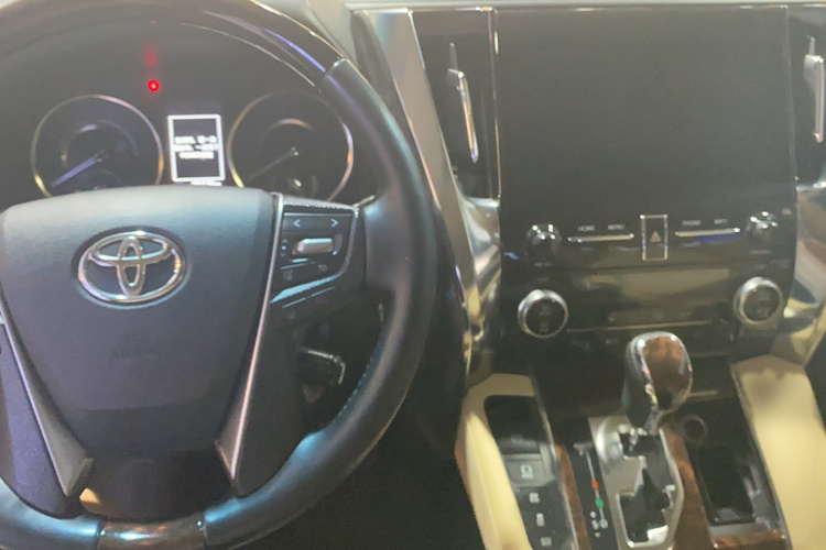 丰田 埃尔法 2020款 双擎 2.5L 豪华版中控内饰7003