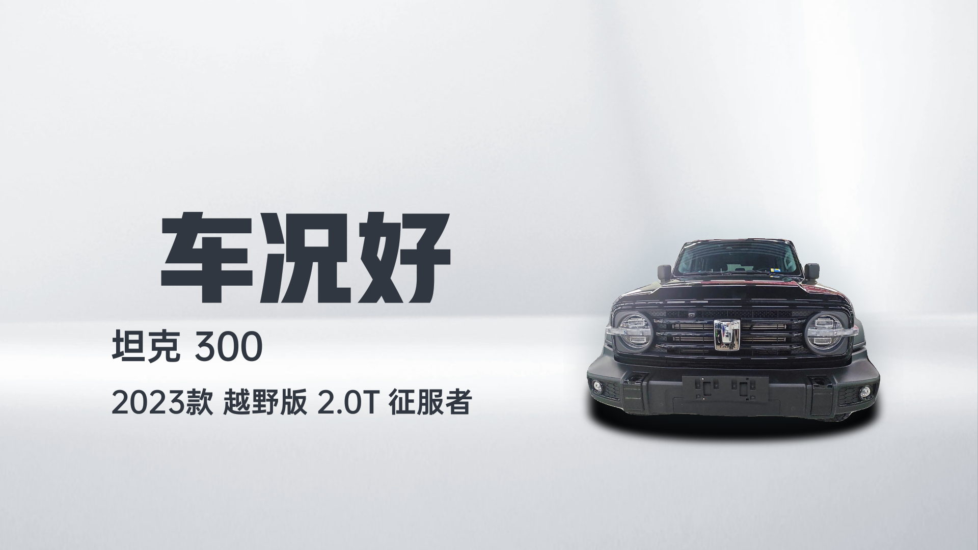 坦克300 2023款 越野版 2.0T 征服者解读2