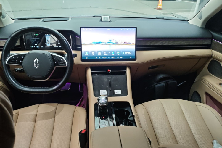 鸿蒙智行 问界M7 2022款 1.5T 四驱豪华版中控内饰7002