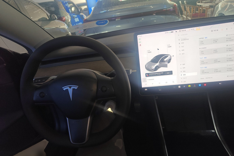 特斯拉 Model 3 2020款 改款 标准续航后驱升级版中控内饰7002