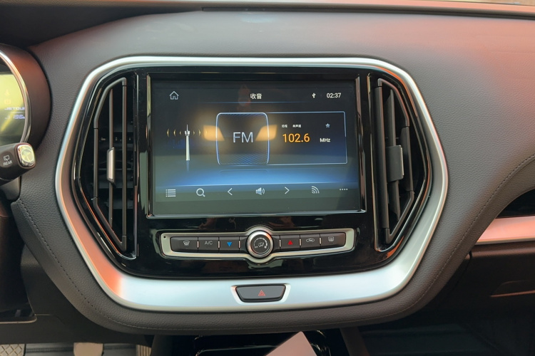 捷途X70 2018款 1.5T 手动悦行版中控内饰7007