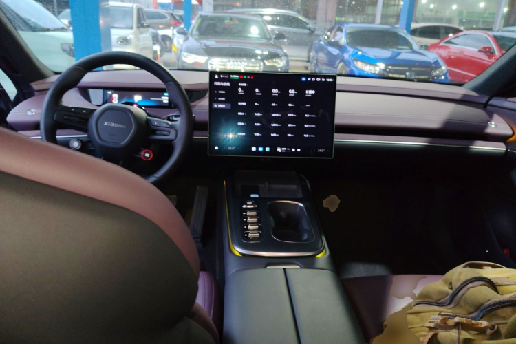 小米汽车 小米SU7 2024款 后驱超长续航高阶智驾Pro版中控内饰7002