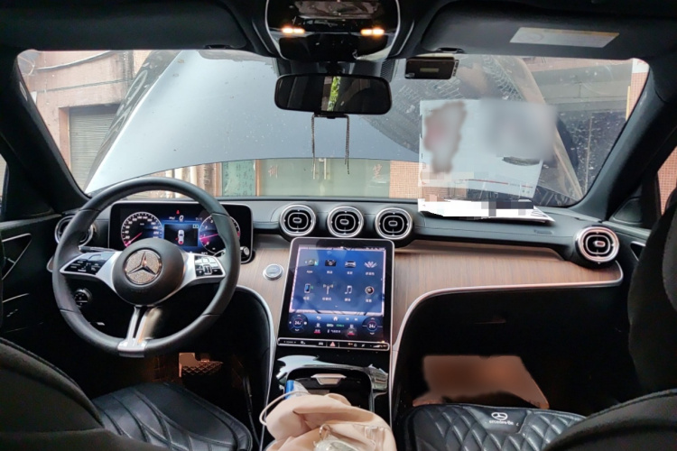 奔驰C级 2023款 改款 C 260 L中控内饰7002