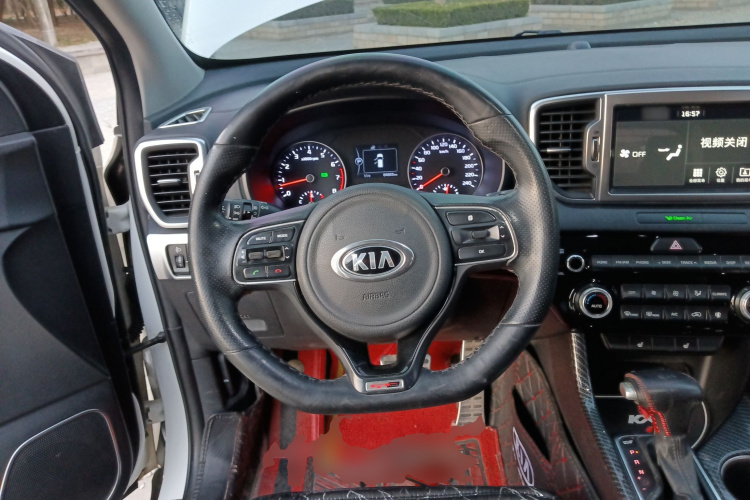 起亚KX5 2016款 1.6T 自动两驱DLX中控内饰13