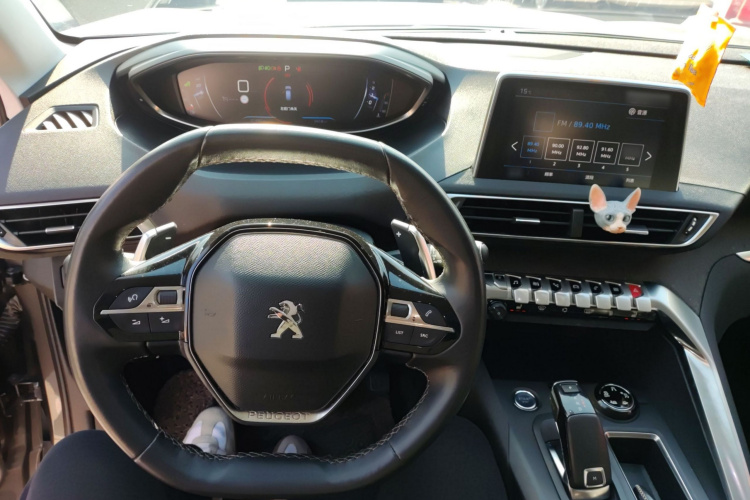 标致4008 2017款 380THP 豪华版中控内饰7002