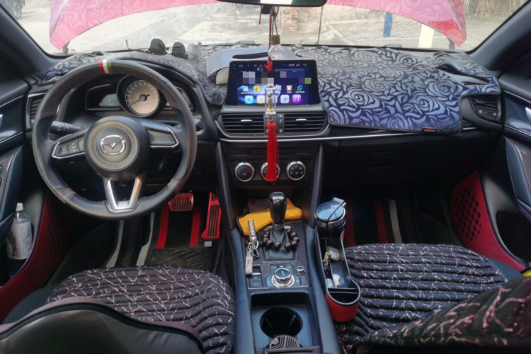 马自达CX-4 2020款 2.0L 自动两驱蓝天活力版中控内饰12