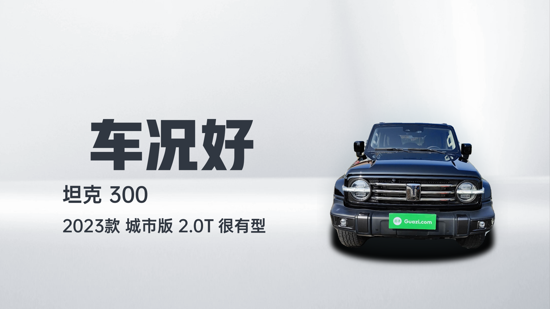坦克300 2023款 城市版 2.0T 很有型解读2