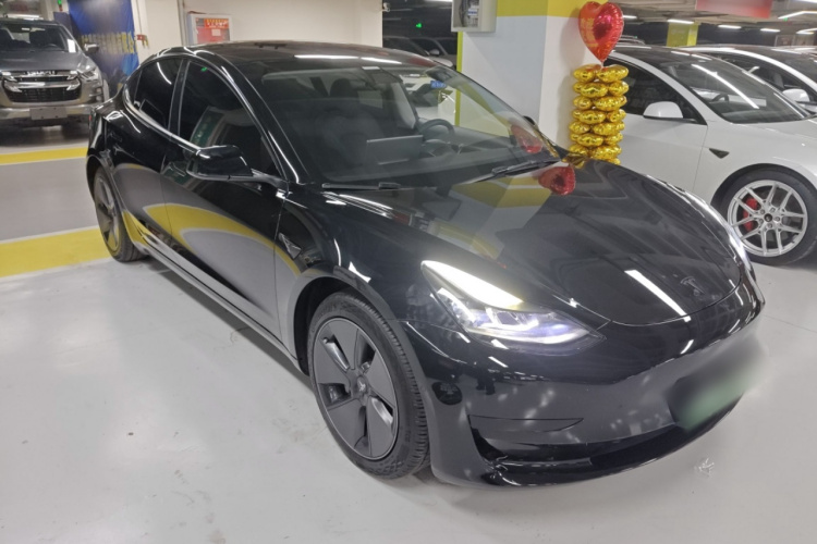 特斯拉 Model 3 2021款 标准续航后驱升级版 3D6车身外观3