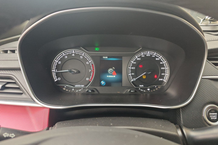 吉利汽车 缤瑞 2021款 1.4T CVT F-运动版局部细节14