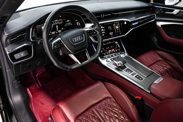 奥迪A7L 2024款 45 TFSI quattro 黑武士版中控内饰7001