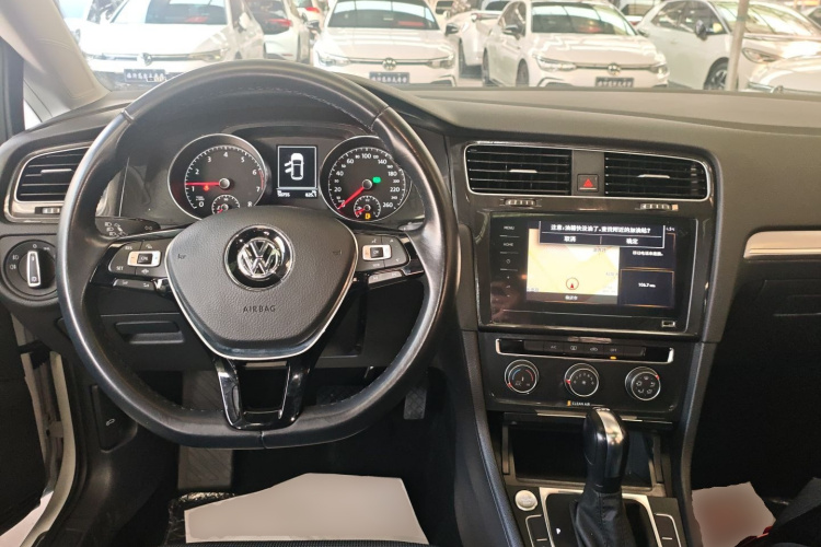 大众 高尔夫 2020款 挚爱版 280TSI DSG舒适型中控内饰12