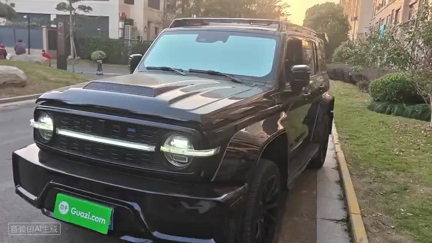 超境汽车 共创坦克300 2023款 2.0T 赛博骑士检测视频1