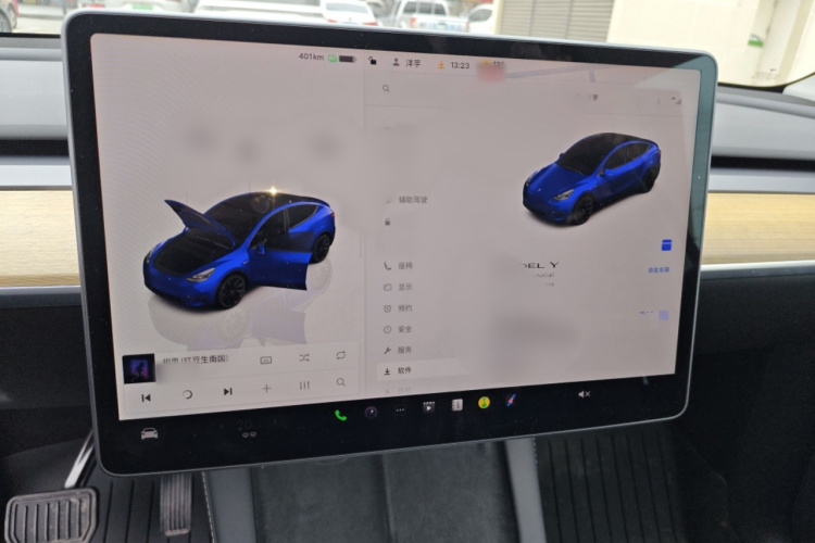 特斯拉 Model Y 2021款 长续航全轮驱动版 3D7局部细节14
