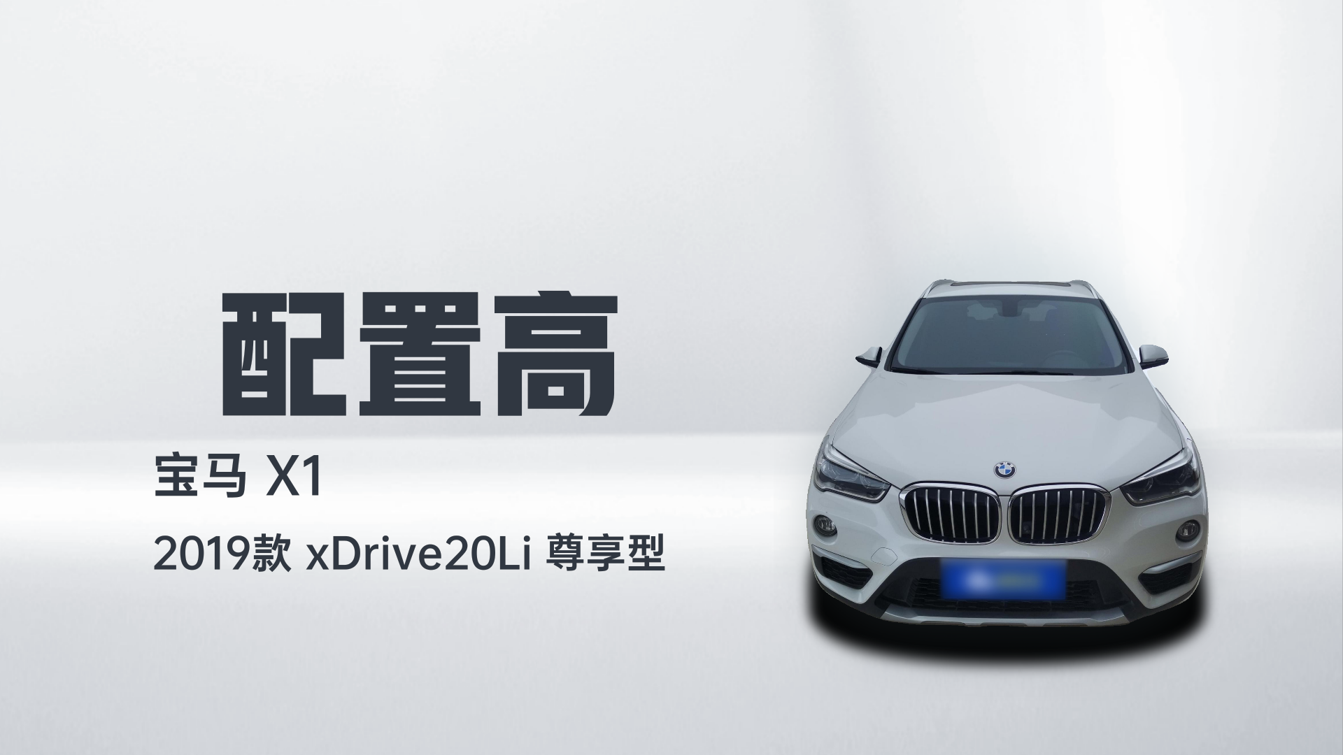 宝马X1 2019款 xDrive20Li 尊享型解读1