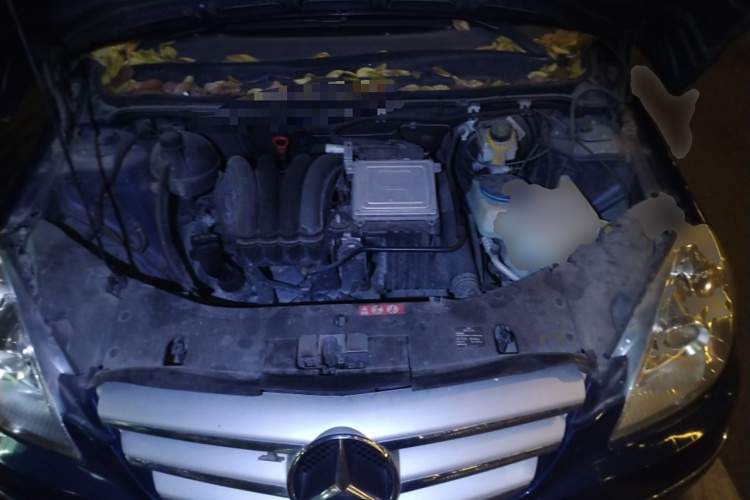 奔驰B级 2009款 B 200 动感型局部细节24