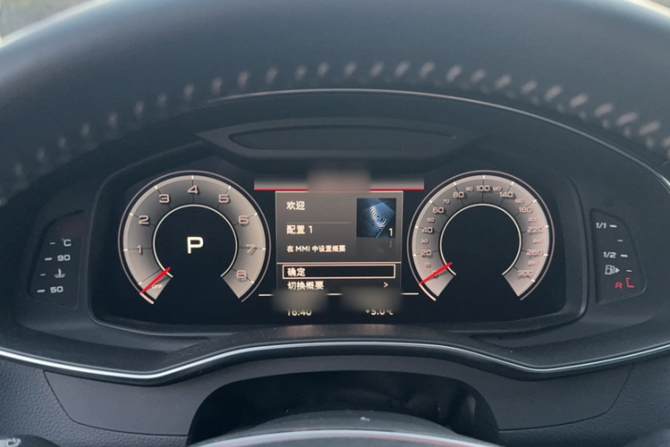 奥迪A6L 2019款 45 TFSI 臻选动感型中控内饰7004