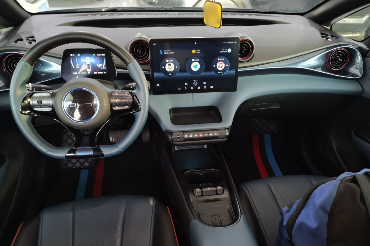 比亚迪 海豚 2021款 401km 骑士版中控内饰12