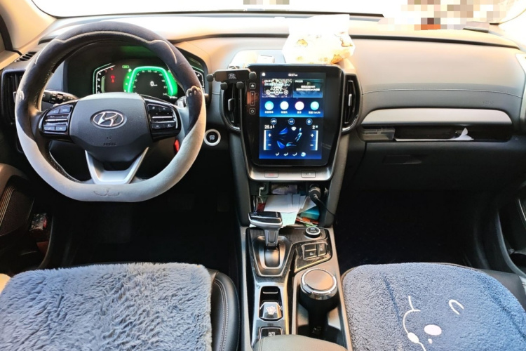 北京现代ix35 2021款 240TGDi DCT两驱GLS领先版中控内饰7002
