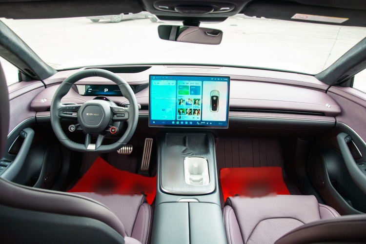 小米汽车 小米SU7 2024款 四驱超长续航高阶智驾Max版中控内饰7013