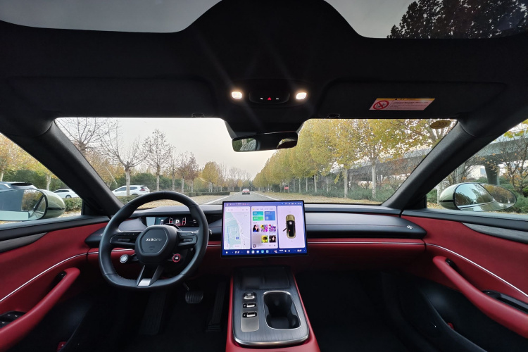 小米汽车 小米SU7 2024款 后驱长续航智驾版中控内饰7002