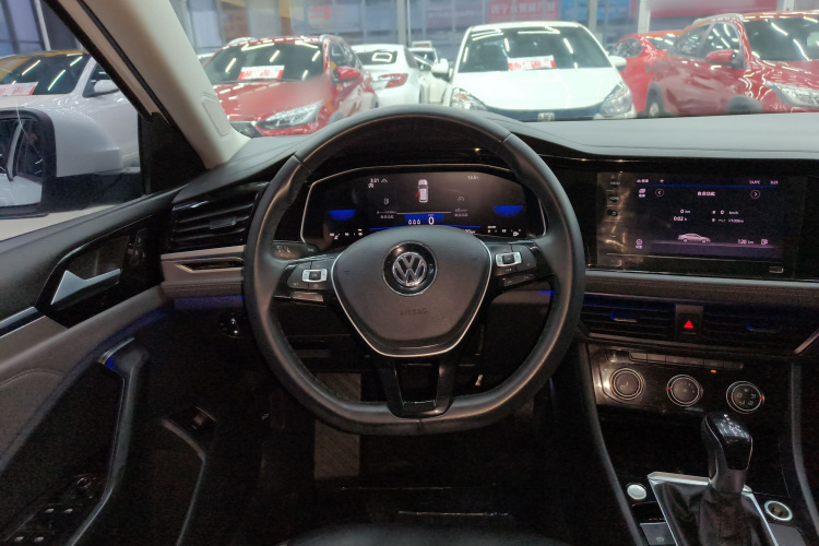 大众 速腾 2021款 200TSI DSG舒适智联版中控内饰13