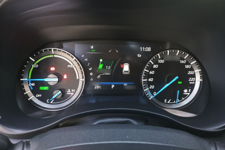 丰田 汉兰达 2022款 双擎 2.5L 四驱尊贵版 7座局部细节14