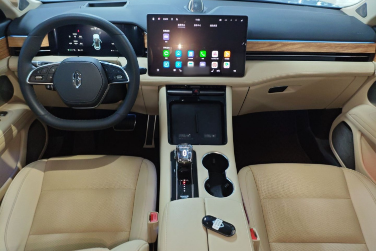 鸿蒙智行 问界M5 2023款 纯电四驱智驾版中控内饰12