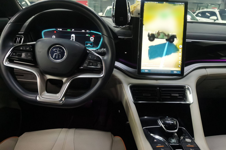 比亚迪 宋PLUS新能源 2021款 DM-i 110KM 旗舰PLUS中控内饰7003