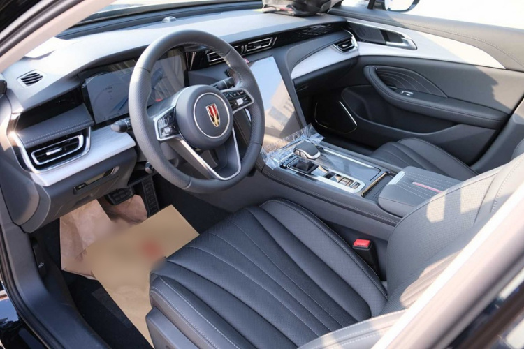 红旗H5 2025款 1.5T DCT旗韵版中控内饰7003