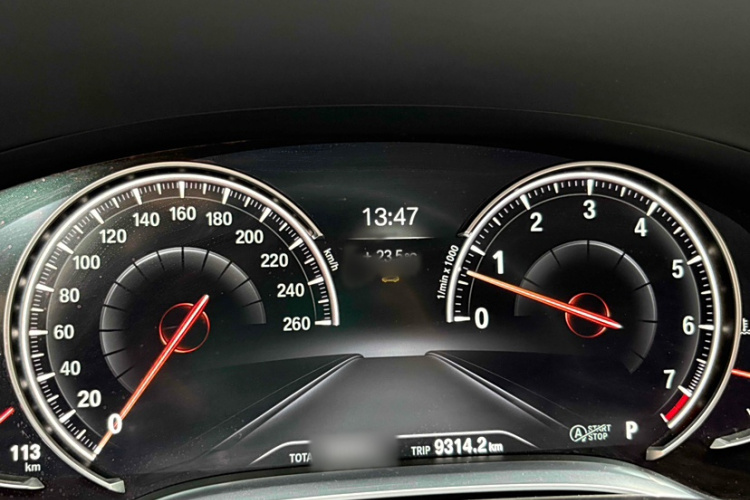 宝马7系 2016款 740Li 领先型中控内饰7014