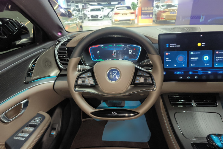 比亚迪 汉 2022款 EV 创世版 610KM四驱尊享型局部细节13