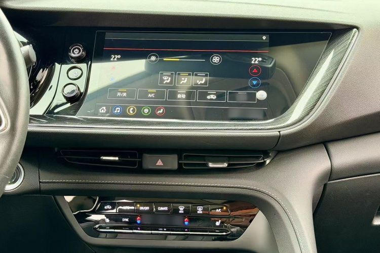 别克 2023款 昂科威Plus 652T 五座豪华型中控内饰7006