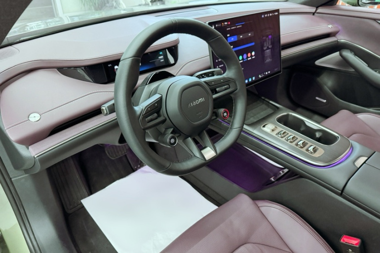 小米汽车 小米SU7 2024款 后驱超长续航高阶智驾Pro版中控内饰7005