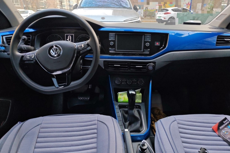 大众 Polo 2019款 Plus 1.5L 自动炫彩科技版中控内饰7002